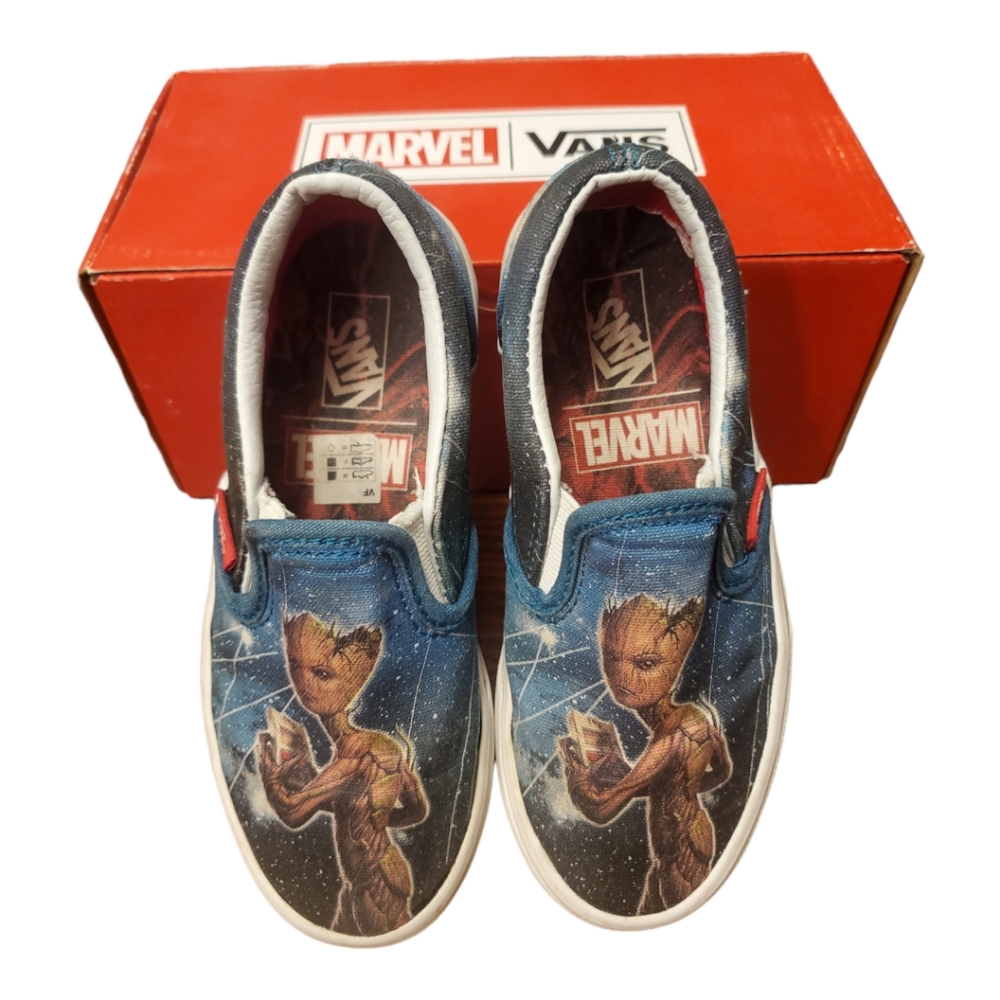 Marvel Vans Kids size 12